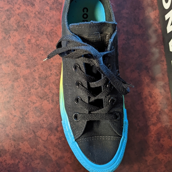 Black Rainbow Sole Converse - Picture 4 of 5